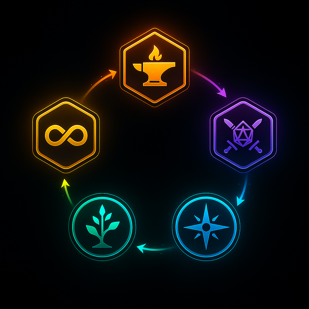 The Loop — Build, Play, Grow, Discover, Repeat